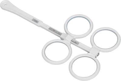 Verstelbare ergonomische optometrielenzen Flipper met oogtestkaart voor amblyopie en oogonderzoek.