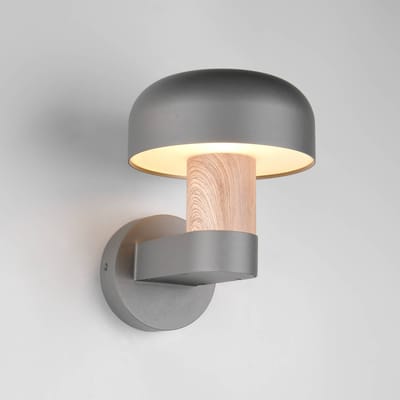 TRIO FRASER - Wandlamp - Hout element - excl. 1x E27 4,9 W - Wandmontage - Buitenverlichting - IP54