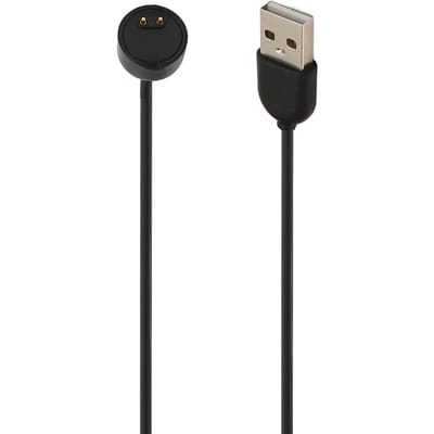 Vervangende oplader voor Xiaomi Mi Band 5 6 7 NFC Smartwatch USB Magnetisch oplaadsnoer voor Amazfit Band 5 3,3ft Zwart black
