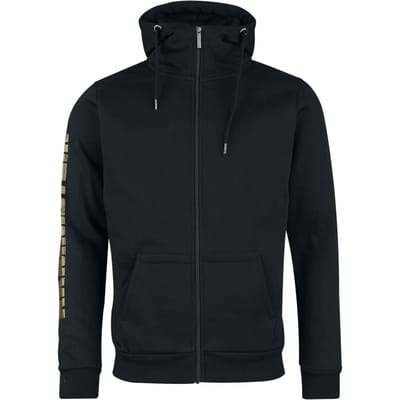 Rammstein Vest met capuchon - Wings - S tot 3XL - voor Mannen - zwart