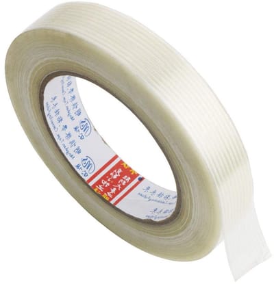 Versterkte Glasvezeltape 20 mm x 50 m - Gewapend Plakband voor Omsnoering en Versterking