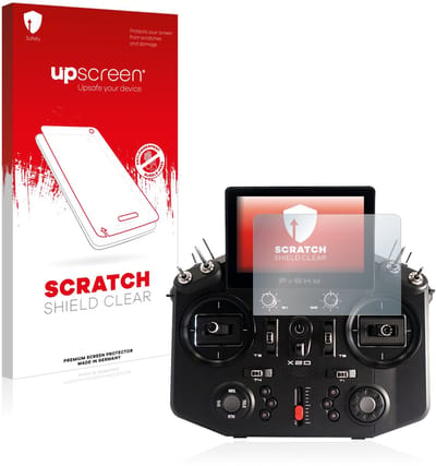 upscreen - Screenprotector voor FrSky Tandem X20 - Folie Beschermfolie transparant