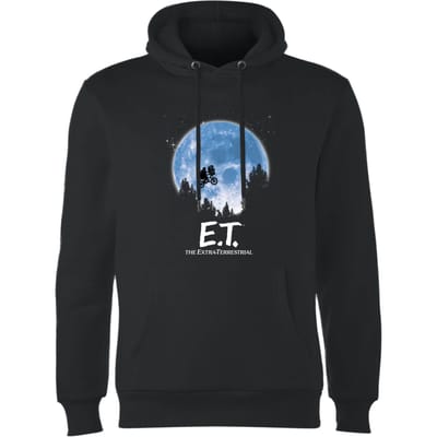 E.T. Maan Silhouet Hoodie - Zwart - S