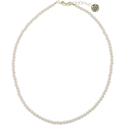 OTAZU Beads Necklace - Ecru White Größe: OS | Halsketten Outlet | Damen | Braun