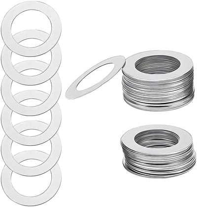 50 Stuks Platte Ringen M10 x 14 x 0.3mm, Roestvrijstalen Washers voor Schroeven en Moeren, Duurzaam en Corrosiebestendig