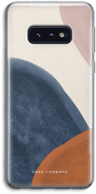 Case Company® - Hoesje geschikt voor Samsung Galaxy S10e hoesje - Geo #1 - Soft Cover Telefoonhoesje - Bescherming aan alle Kanten en Schermrand