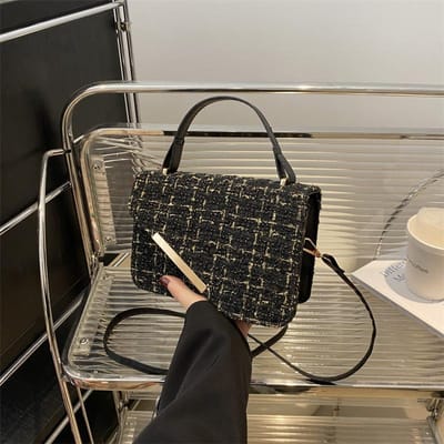 Gepersonaliseerde Tassen voor Vrouwen Niche Ontwerp Trendy en Mooi Trendy Trendy Schuin Eén-schouder Onderarmtas gray
