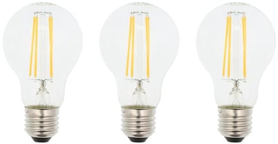 VITO LED Filament Lamp A60 E27 - 10W (vervangt 100W) - 1110lm - 2700K - Ø60mm - 220-240V - Energiezuinig - 3 stuks