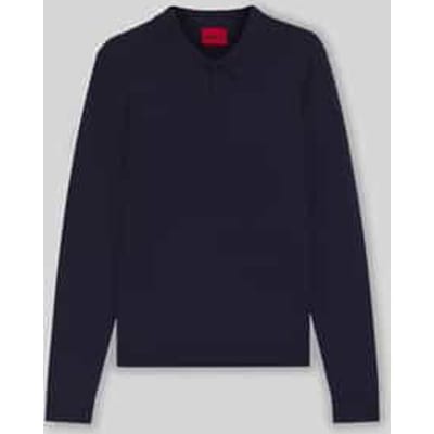 Slim fit poloshirt van viscosemix