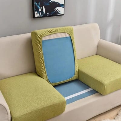 Waterdichte bankzitkussenhoes voor woonkamer elastische bankhoes hoekbank bankhoes L-vorm bankhoes woondecoratie 1PC Normal Size-1