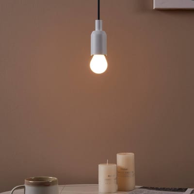 EGLO LED lamp E27 G45 4W, warmwit, opaal