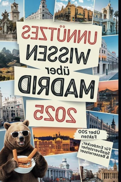 Madrid Feiten Boek - Stadsgids Madrid - Madrid Ontdekken - Meer Dan 200 Feiten - 105 Pagina's - Niet Van Toepassing