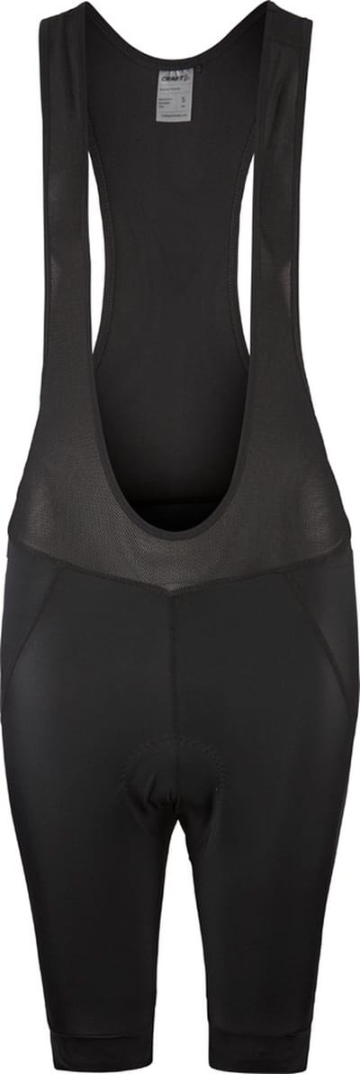 CRAFT BALANCE BIB W Dames Fietsbroek - BLACK-ROCK - Maat L