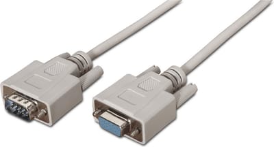 AISENS A112-0065 seriële kabel Beige 1,8 m DB9