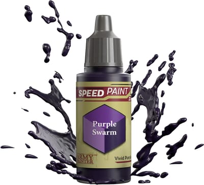 The Army Painter Speedpaint paarse miniatuurverf 18ml voor modelbouw.