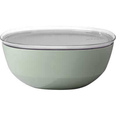 Mepal Serveerschaal Silueta 5.0 l met deksel - Nordic sage - campingservies - buitenservies