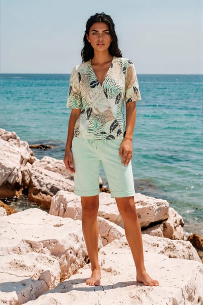 MI PIACE - Travel Shorts Uni 202589 Pistachio - Maat : XS