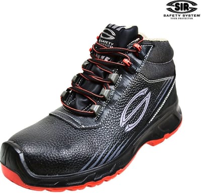 SIR SAFETY FENICE Veiligheidsschoenen S3 HEREN Werkschoen Zwart - Stalen Neus en Stalen Tussenzool - Antislip SR - Ademend