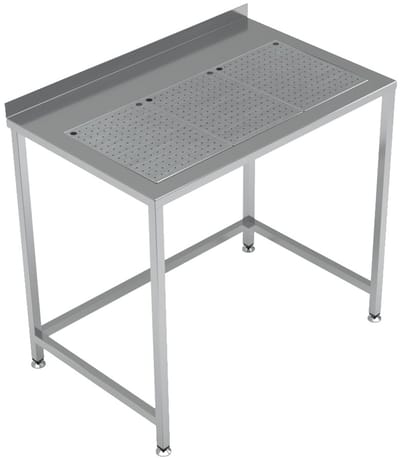 Combisteel Werktafel Met GeÏntegreerde Lekbak 1000x650