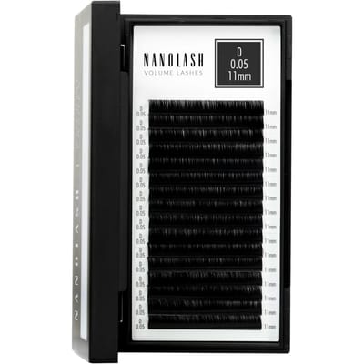 Nanolash Volume Lashes Nepwimpers - 0.05 D 11mm - 16 stuks