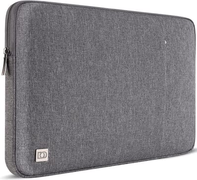 Laptopsleeve 17 inch waterdichte laptop sleeve case notebook beschermhoes tas laptoptas beschermhoes voor 17,3" HP Pavilion 17 / HP 17/17,3" Dell Inspiron 17, grijs