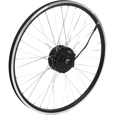 26 inch 48V 250W Elektrische Fiets Motorkit Voorwiel Elektrische Fiets Ombouwkit Met S866 Paneel black