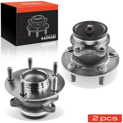 Frankberg 2x Wielnaaf Set Achter voor Honda Accord VIII Kombi