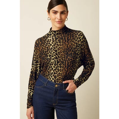 Blouse King Louie 10835 Valenina Fago Jersey Natural