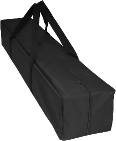 Draagtas voor Tent, Parasol en Statief - Lichtgewicht Handbagage voor Microfoon en Accessoires, Zwart
