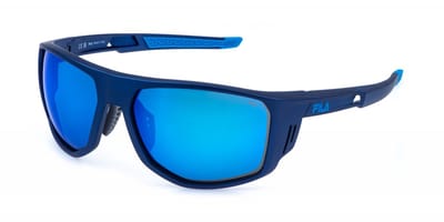 Fila SFIB13 Blu metallizzato opaco 63/17/130 MAN Zonnebrillen
