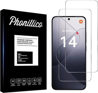 Screenprotector voor Xiaomi 14 - 2 stuks Beschermglas van glas Transparante glazen schermbeschermfolie