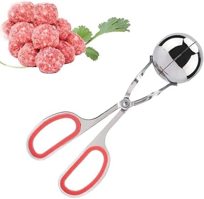 RVS Gehaktballen Maker met Antislip Handvat - Ideaal voor Gehaktballen, Rijstballen en Keukenaccessoires