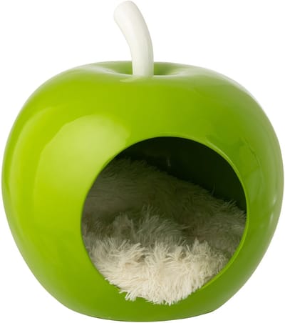 J-Line kattenmand Appel - polyresin - groen