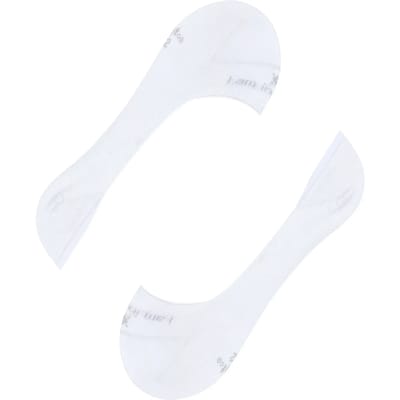 Burlington Aberdeen low cut siliconen bij de hiel viscose footies dames wit - maat 39-40