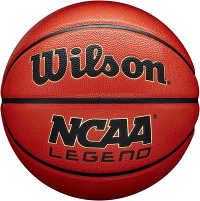 Wilson Basketball NCAA LEGEND, Blended Leer, Binnen- en Buitenbasketbal