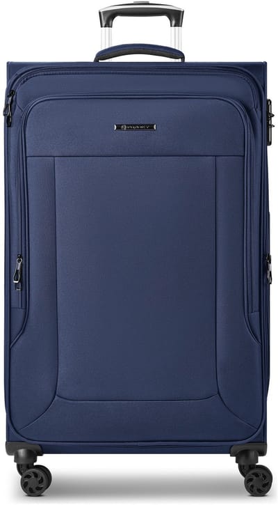 Franky Melbourne 3.0 4-wiel trolley 79 cm met uitbreidingsplooi - Zachte bagage - Combinatieslot - dark blue