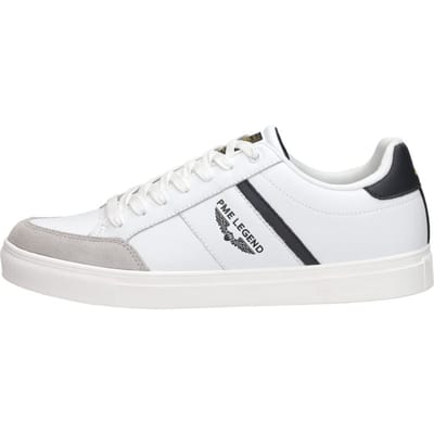 PME Legend PME Legend Eclipse Sneakers wit Imitatieleer