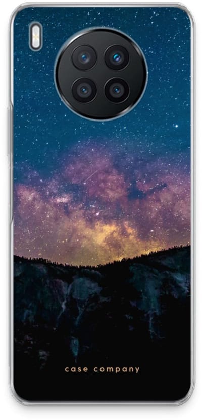 Case Company® - Hoesje geschikt voor Huawei Nova 8i hoesje - Travel to space - Soft Cover Telefoonhoesje - Bescherming aan alle Kanten en Schermrand