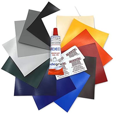 Reparatieset voor vrachtwagen- en aanhangerzeilen 50x50cm