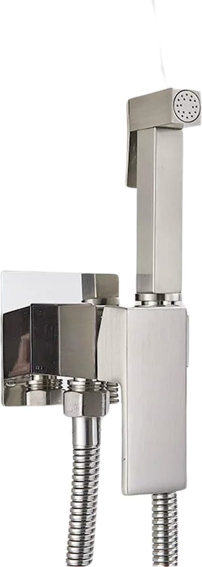 Betaalbare Goederen® Bidet Nickel - Bidet Handdouche - Bidet - Bidet Wc - Bidet Sproeier