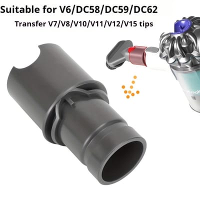 Een V7V8V10V11V12V15 compatibele slangadapter en stofzuigeraccessoire, Geschikt voor Dyson DC- en V6-serie stofzuigers, ideaal Geschikt voor thuis, campers, kantoren en andere locaties.