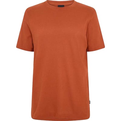 Hugo Boss Heren Boss Katoen Regular T-shirt (Donker Oranje)