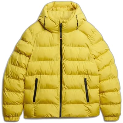 Superdry - Sportieve Capuchon Pufferjas - Heren - Gewatteerde jassen
