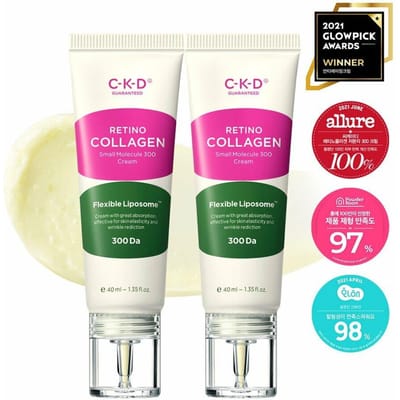CKD Retino Collageen Small Molecule 300 Crème 1+1 Speciale Set pink