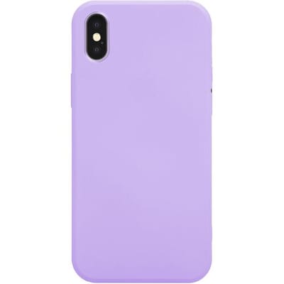 ShieldCase Pantone siliconen hoesje geschikt voor Apple iPhone Xs Max - silicone case - optimale bescherming - backcover - paars