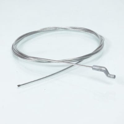 Grastrimmer Kabel - Vervangingsdraad - Gazon Onderhoud - S-vormige Kop - 190 cm Lengte - Metaal