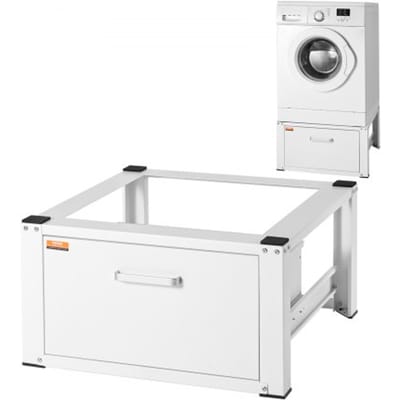 VEVOR Droogrek, 711,2 x 685,8 x 363,22 mm, Staand platform voor wasmachine en droger, Universele pasvorm, Capaciteit 299,4 kg, Robuust, Onderstel voor wasmachine