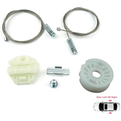 BWR77 Raammechanisme Reparatieset Achterdeur Links of Rechts voor Mercedes E-Klasse W210 S210 1995-2003 2107301646 2107301546