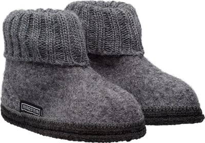 Bergstein Cozy Unisex Junior Sloffen - Grey