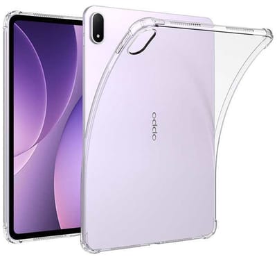 Coverup Tablethoes geschikt voor OPPO Pad 5 Hoesje - Transparant TPU Back Cover - Transparant